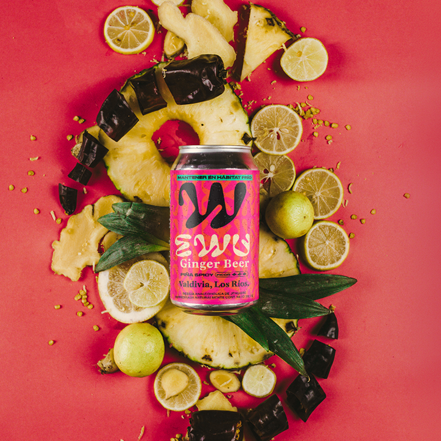EWU GINGER BEER PIÑA SPICY