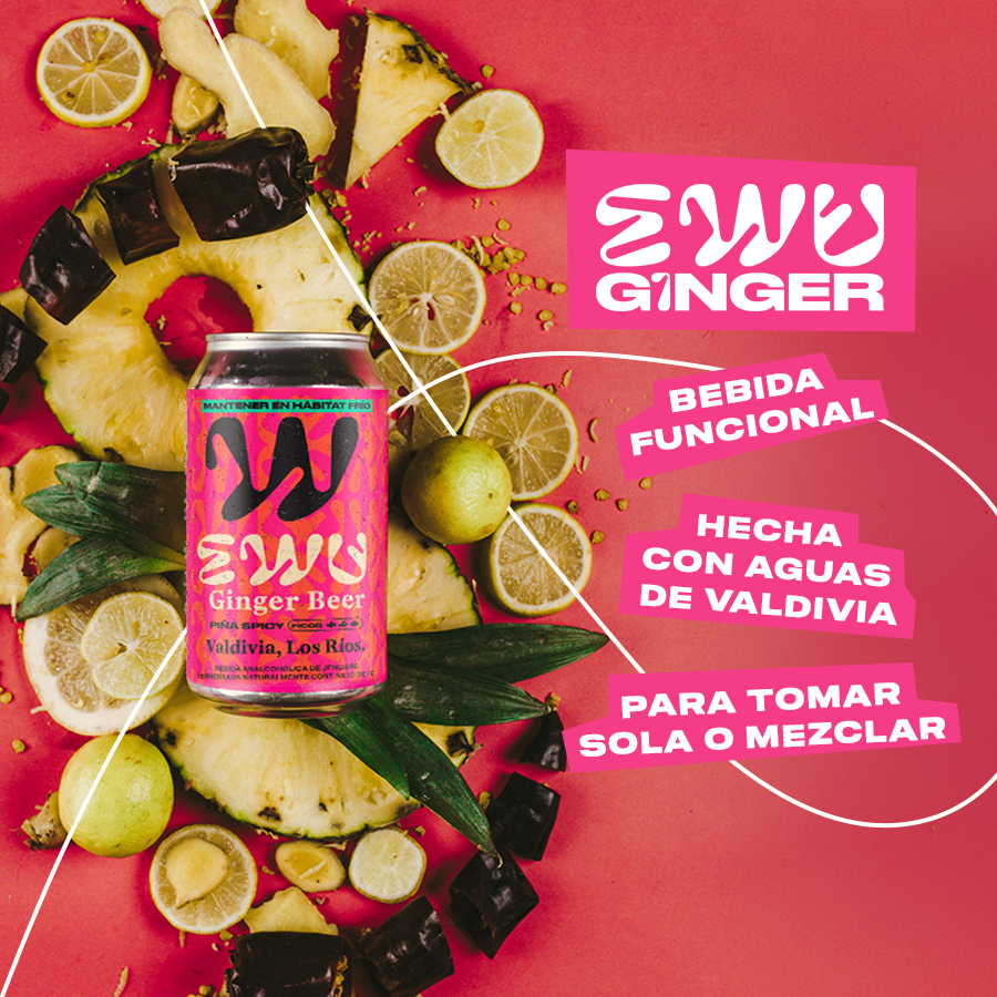 EWU GINGER BEER PIÑA SPICY